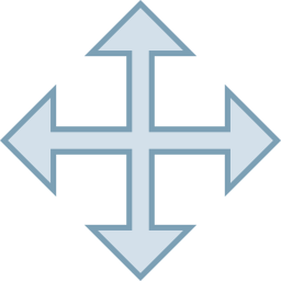 expandir flechas icono