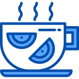 Lemon tea icon