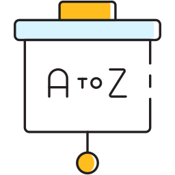 A to z icon