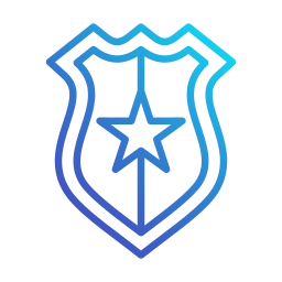 Security badge icon