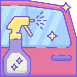 Glass cleaner icon