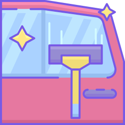 Window cleaner icon
