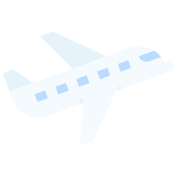 Воздушный самолет иконка
