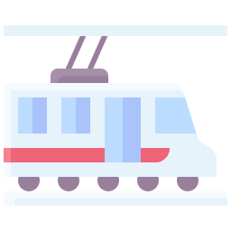 trem elétrico Ícone