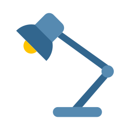 lampe de bureau Icône