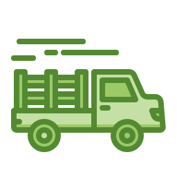 Pickup truck icon