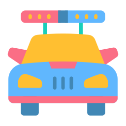 Patrol car icon
