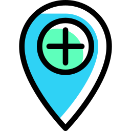 mapy i lokalizacja ikona