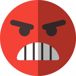 enojado icono