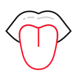 Tongue icon