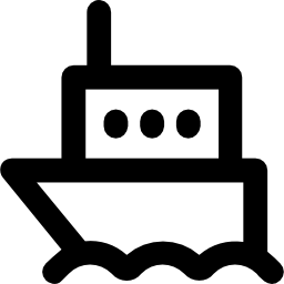 Cargo ship icon