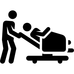 ziekenhuis bed icoon