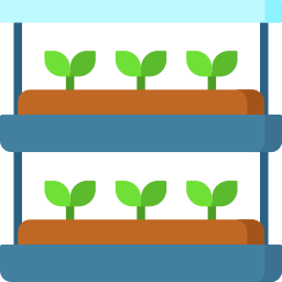 Agricultura vertical Ícone