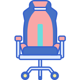 Cadeira de jogos Ícone