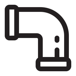 Трубное соединениетрубысантехнические трубы иконка