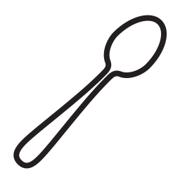 cuchara icono