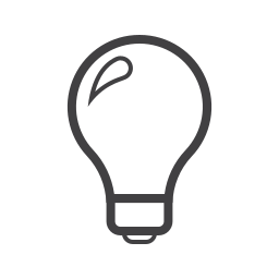 Bulb icon