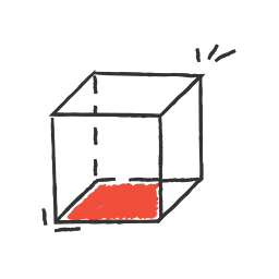 cubo icono