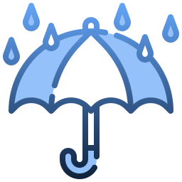 lluvioso icono