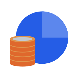 diagrama circular Ícone