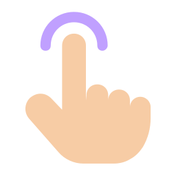 Touch control icon