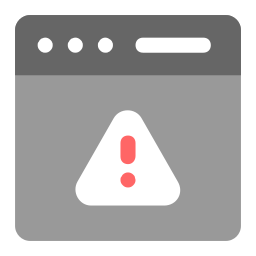 Web error icon