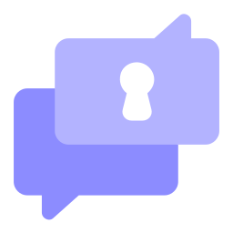 Encrypted chat icon