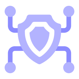 netwerk veiligheid icoon