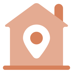 家の所在地 icon