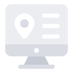 Online navigation icon