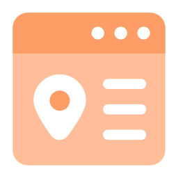 Online navigation icon
