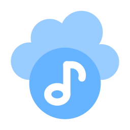 música en la nube icono