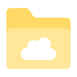 cartella nuvola icona