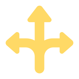 frecce di direzione icona