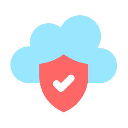 Cloud security icon