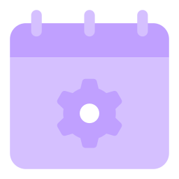 Calendar settings icon