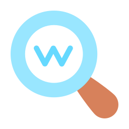 Website search icon