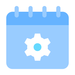 Schedule management icon