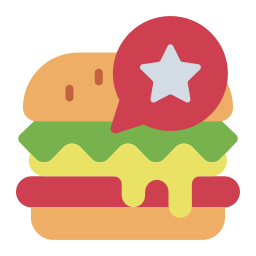 Food rating icon