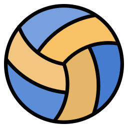 strand volleybal icoon