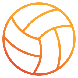 voleibol de playa icono