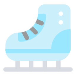 zapatos de patinaje icono