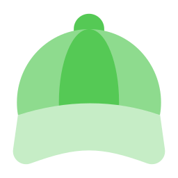 gorra deportiva icono