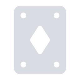 tarjeta de póquer icono
