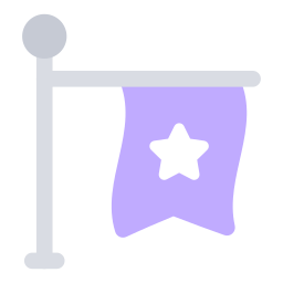 bandiera sportiva icona