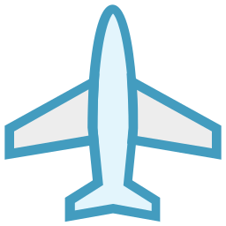 Воздушный самолет иконка