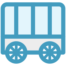 Royal wagon icon