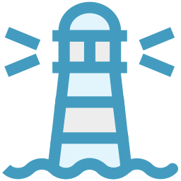 Sea tower icon