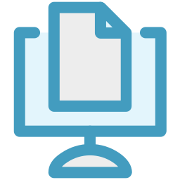 Screen page icon