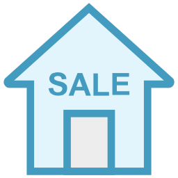 Sale house icon